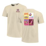 Mississippi State Preppy Posters Comfort Colors Tee